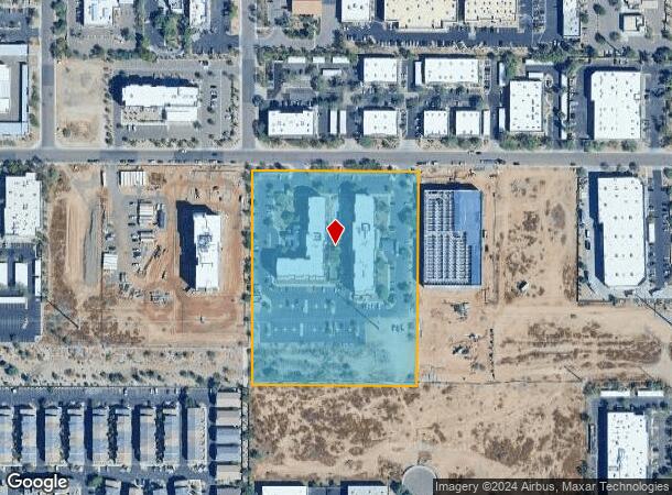  2029 W Whispering Wind Dr, Phoenix, AZ Parcel Map