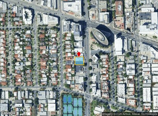  239 S La Cienega Blvd, Beverly Hills, CA Parcel Map