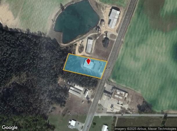  5839 Ga Highway 300, Warwick, GA Parcel Map