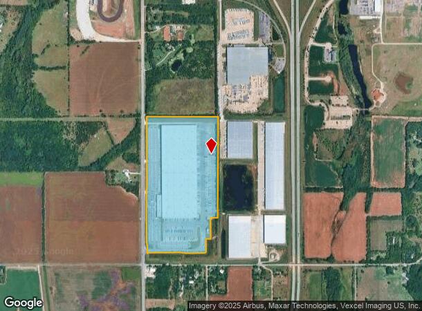 7130 N Broadway Ave, Park City, KS Parcel Map