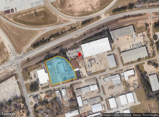 2613 Industrial Ln, Conroe, TX Parcel Map