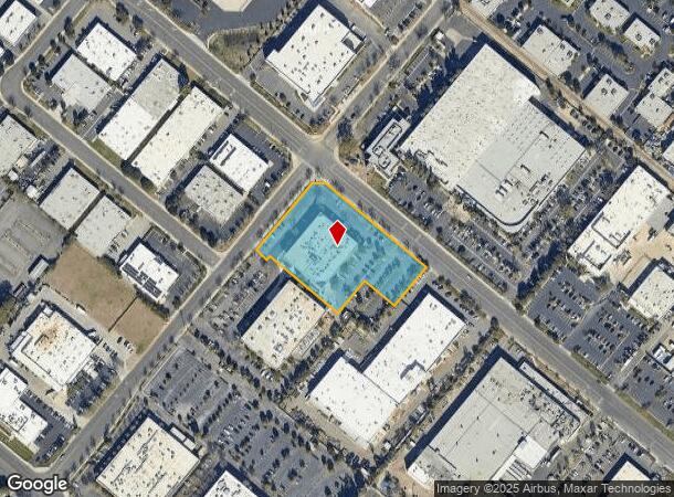 16800 Aston, Irvine, CA Parcel Map