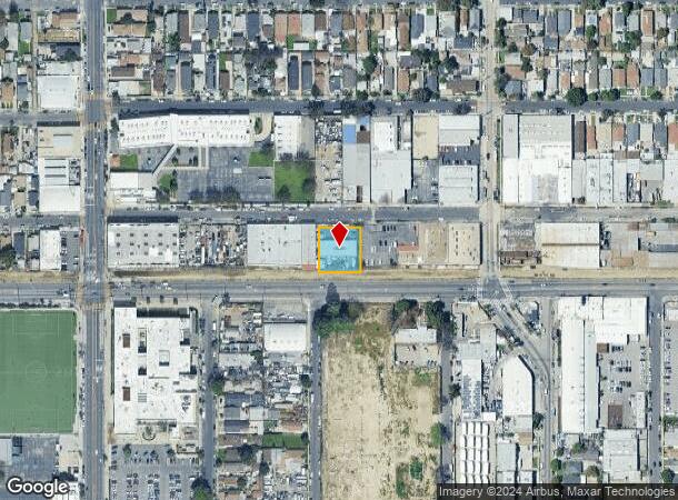  200 E 58Th St, Los Angeles, CA Parcel Map