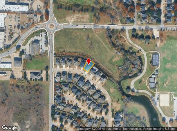  533 Big Bend Dr, Keller, TX Parcel Map