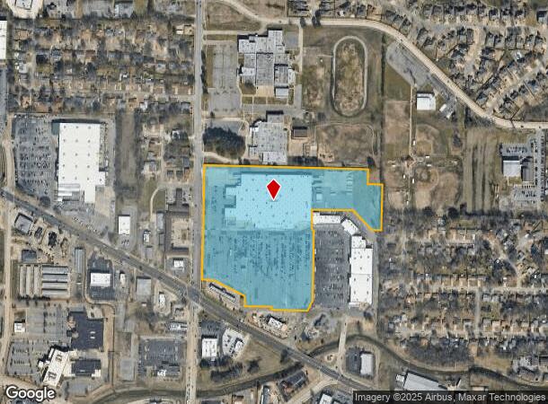 8301 Rogers Ave, Fort Smith, AR Parcel Map