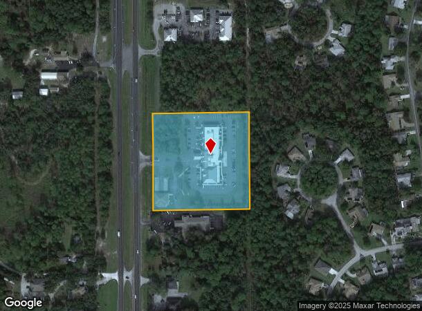  7955 S Suncoast Blvd, Homosassa, FL Parcel Map