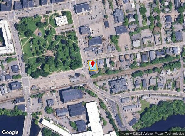  118 Central St, Waltham, MA Parcel Map
