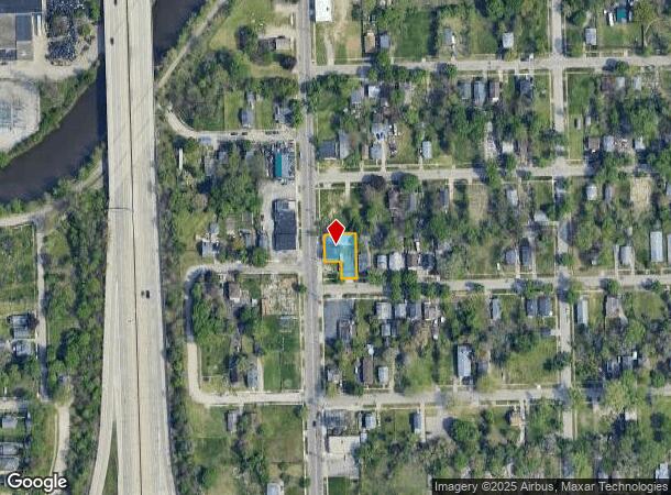 2408 Lewis St, Flint, MI Parcel Map