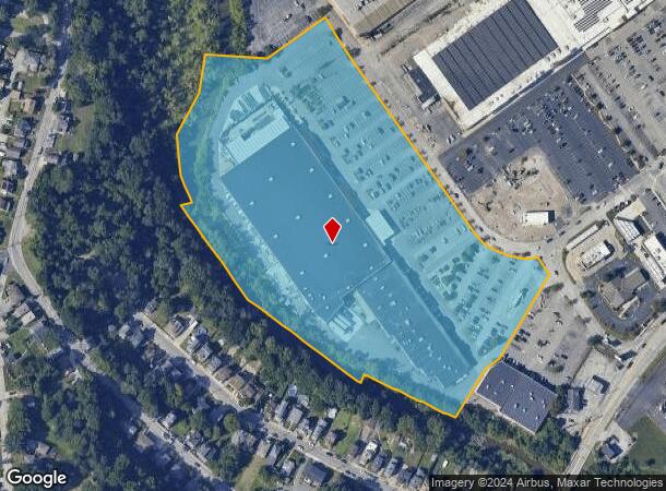  1025 Washington Pike, Bridgeville, PA Parcel Map