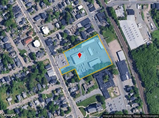 661 N Main St, Brockton, MA Parcel Map