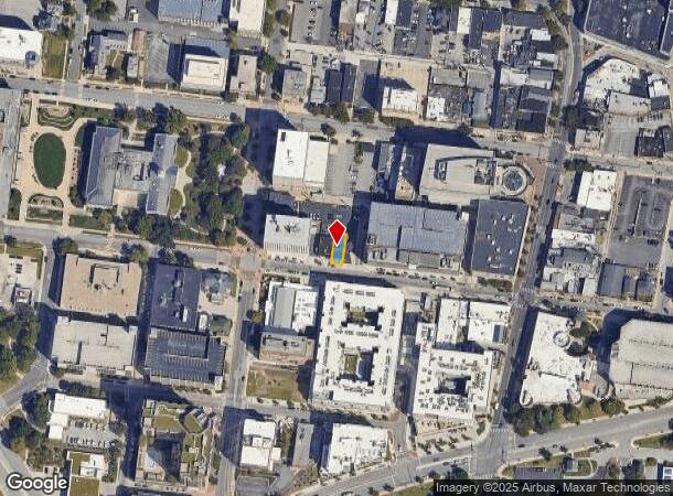  42 W Chesapeake Ave, Towson, MD Parcel Map