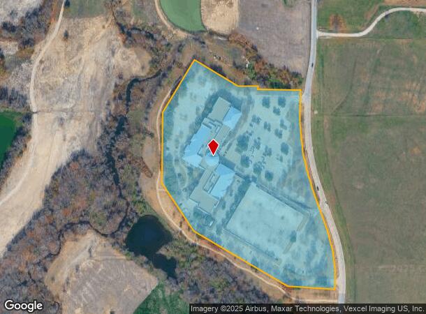  2050 Roanoke Rd, Keller, TX Parcel Map