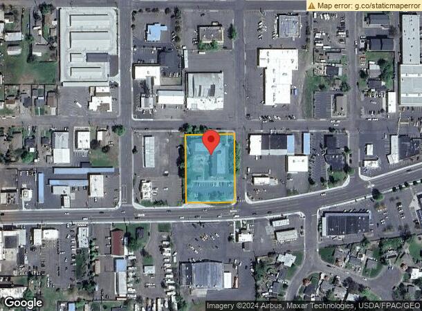  305 Ash St, Walla Walla, WA Parcel Map