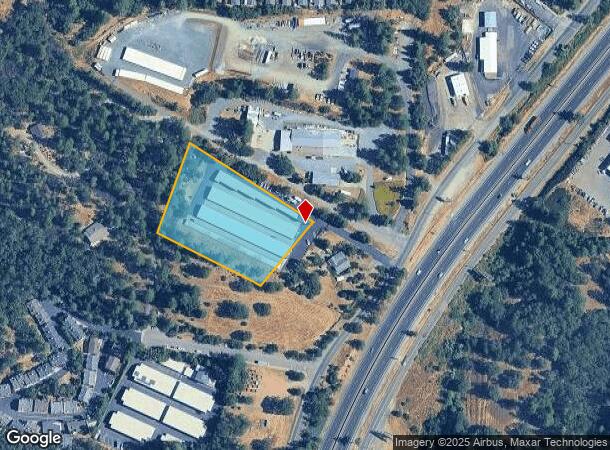  1255 S Auburn St, Colfax, CA Parcel Map