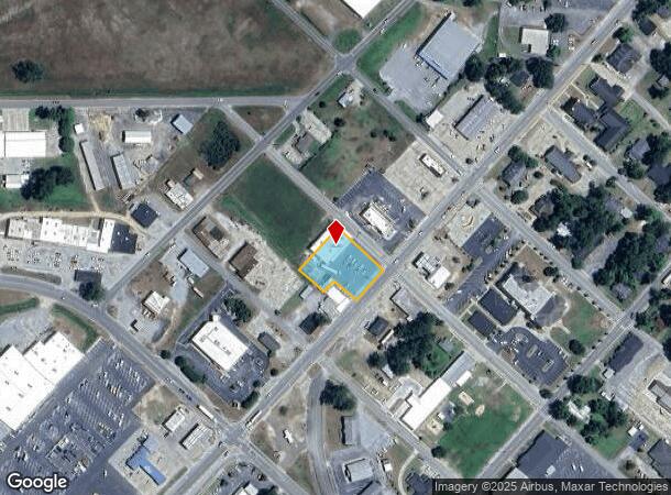 72 S Tallahassee St, Hazlehurst, GA Parcel Map