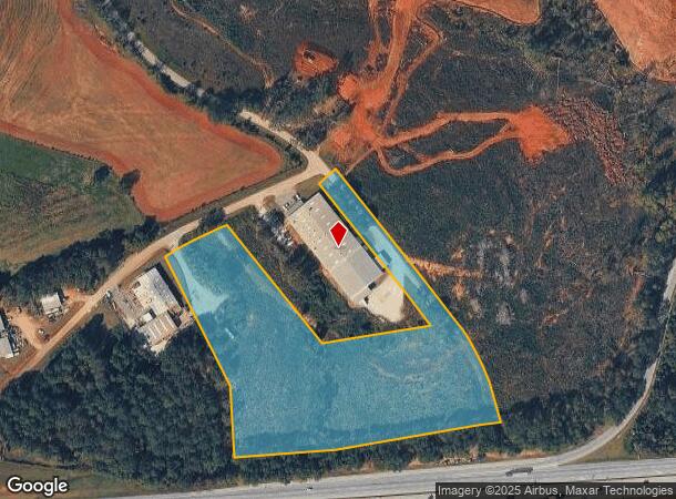  601 E Vanguard Rd, Anderson, SC Parcel Map