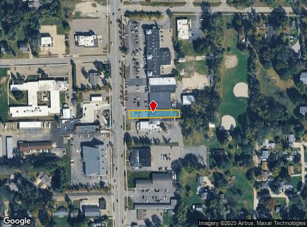  1210 N Leroy St, Fenton, MI Parcel Map
