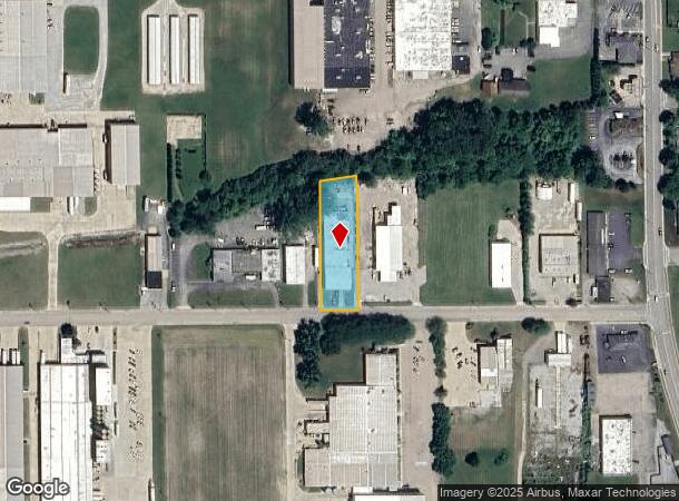  1710 Commerce Dr, Piqua, OH Parcel Map