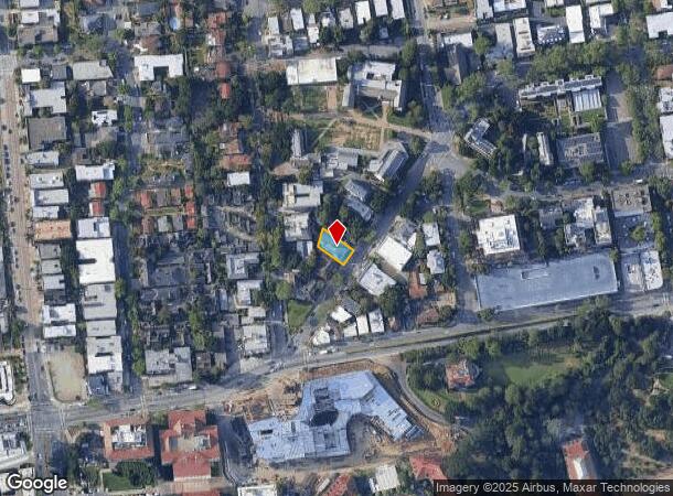 2321 Le Conte Ave, Berkeley, CA Parcel Map