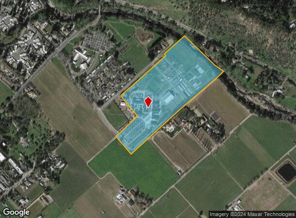  880 College Ave, Saint Helena, CA Parcel Map