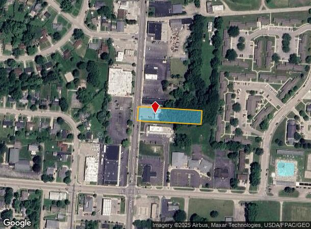 410 N Main St, New Carlisle, OH Parcel Map