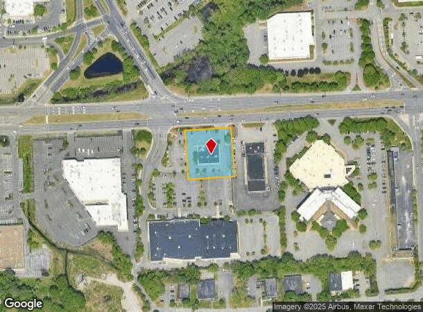 1364 Worcester St, Natick, MA Parcel Map
