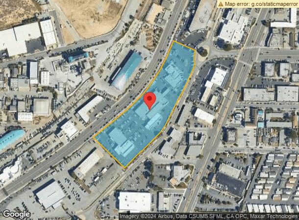  1725 Auto Center Pkwy, Seaside, CA Parcel Map