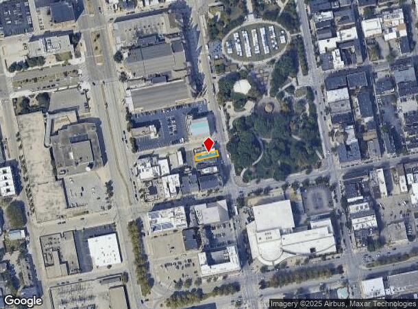  1215 Elm St, Cincinnati, OH Parcel Map