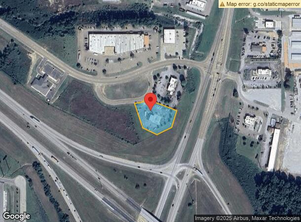  1589 Mary Vance Loop, Holly Springs, MS Parcel Map