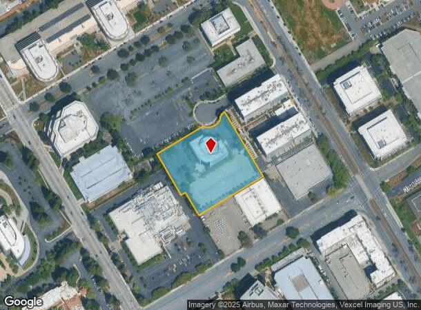 100 Century Center Ct, San Jose, CA Parcel Map