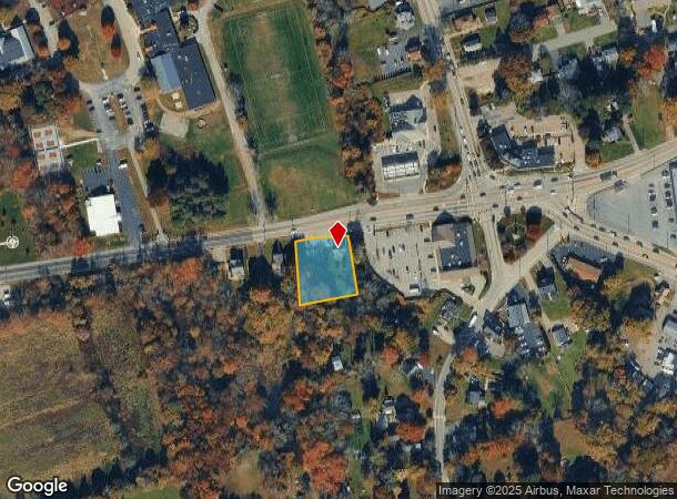  26 W Center St, West Bridgewater, MA Parcel Map