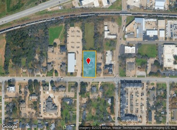1209 W Abram St, Arlington, TX Parcel Map