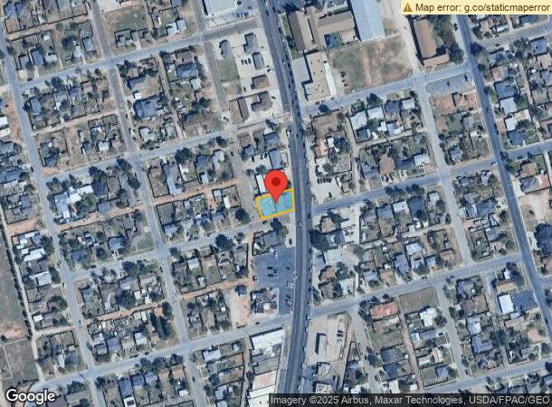  1601 N Big Spring St, Midland, TX Parcel Map