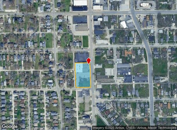  2826 S Calhoun St, Fort Wayne, IN Parcel Map