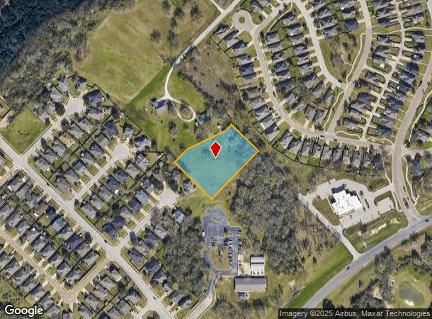  Chick Ln, Bryan, TX Parcel Map