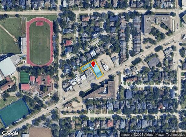 4548 Bissonnet St, Bellaire, TX Parcel Map