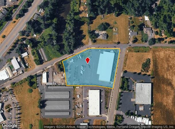 1907 Se 1St Ave, Canby, OR Parcel Map