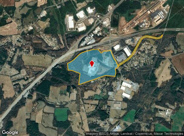 389 Clyde Fitzgerald Rd, Lexington, NC Parcel Map