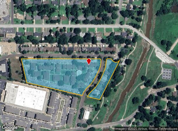 600 Baylor Dr, Longview, TX Parcel Map