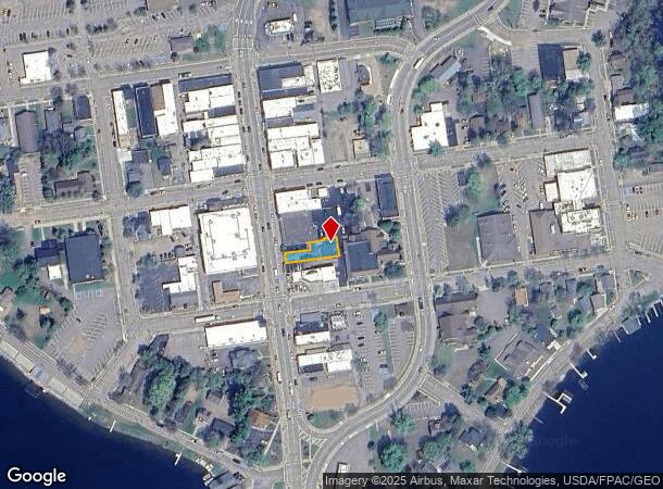 414 Oneida St, Minocqua, WI Parcel Map