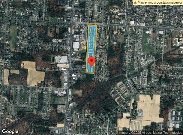  33 W Chestnut Ave, Vineland, NJ Parcel Map