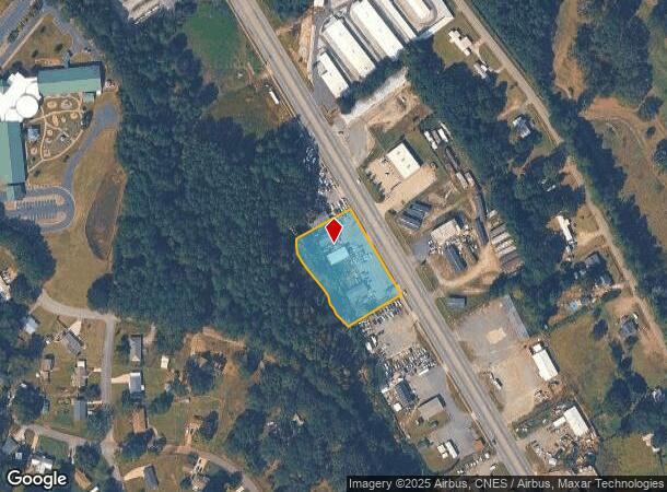  839 Highway 28 Byp, Anderson, SC Parcel Map