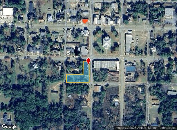 242 Main St, Lumpkin, GA Parcel Map