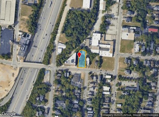  722 Oak St, Cincinnati, OH Parcel Map