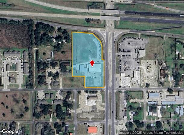 106 State Highway 124, Winnie, TX Parcel Map