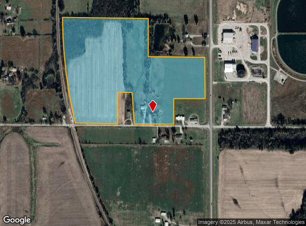 121 Sw Messer Rd, Columbus, KS Parcel Map
