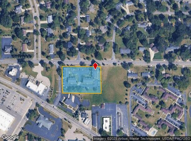  1387 W Maple Ave, Adrian, MI Parcel Map