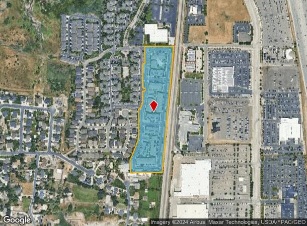  420 W Cadbury Dr, South Jordan, UT Parcel Map