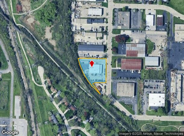 6041 N Flint Rd, Milwaukee, WI Parcel Map