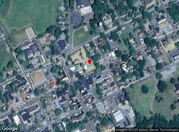 12 E Washington St, Middleburg, VA Parcel Map
